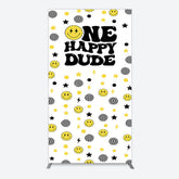 Lofaris Smile Emoticon One Happy Dude Birthday Rectangle Backdrop